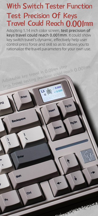 Sikakeyb Castle HM80 82 Key 80% Magnetic Keyboard